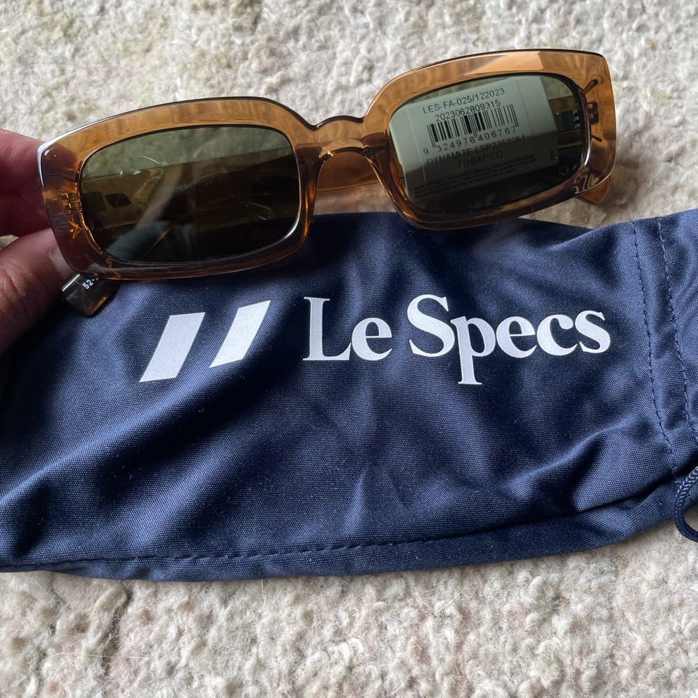 Le Specs Brown Sunglasses